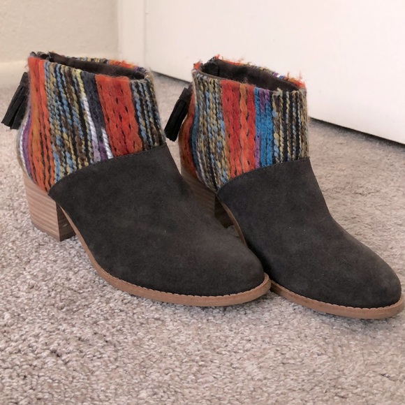 Toms Shoes - 🎉HP🎉{TOMS} Leila multicolored bootie